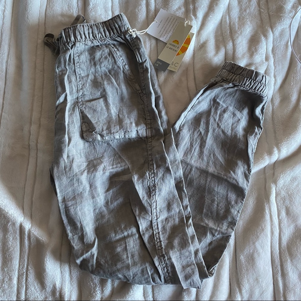 Linen Joggers